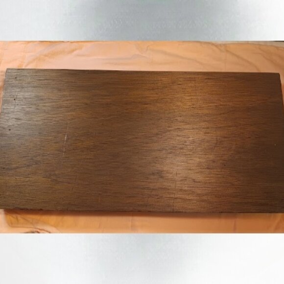 12 x 24 beautiful floral design wood hand painted tray Abide in Me John 15:4 - Picture 8 of 12